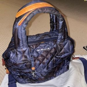 VGUC MZ Wallace Small Sutton Navy Camo